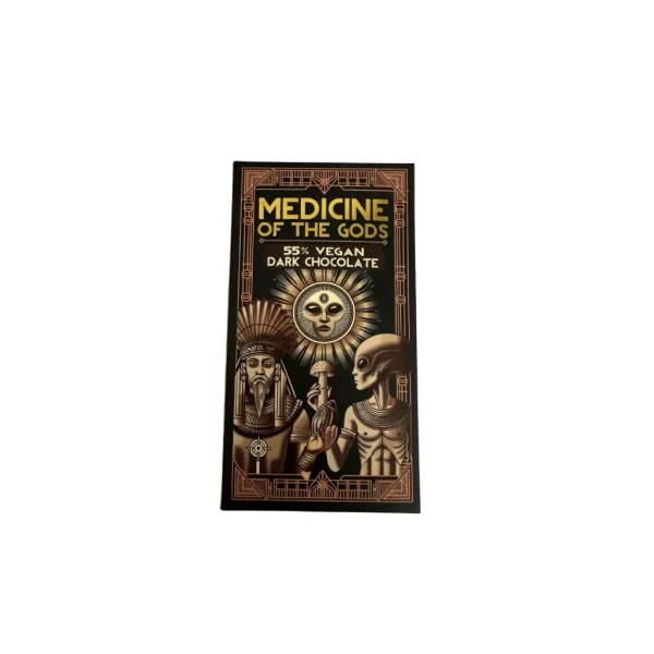 Medicine Of The Gods – Vegan Dark Chocolate Mushroom Bar 5g
