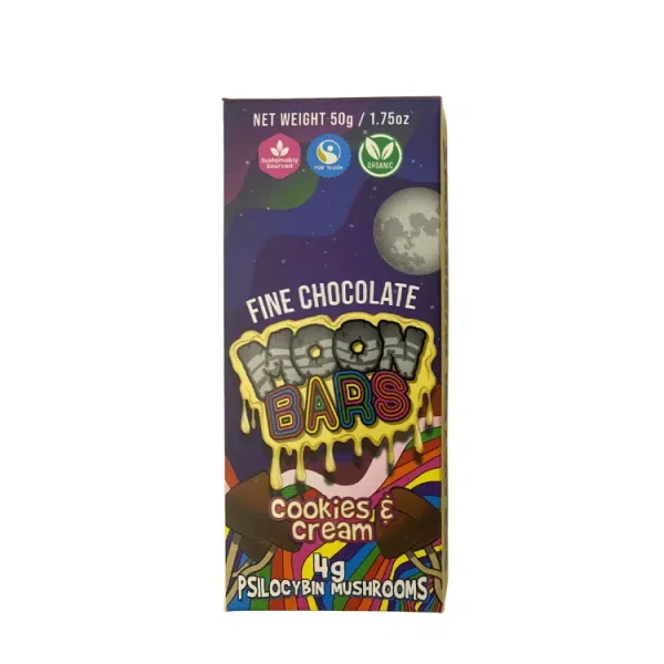 Moon Bars – Cookies and Cream Mushroom Bar 4g