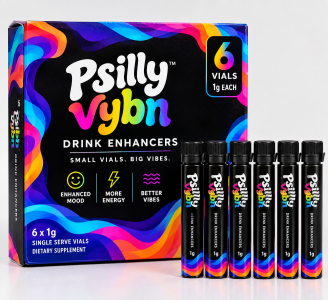 Psilly Vybn Drink Enhancers 1g 6 vials pack