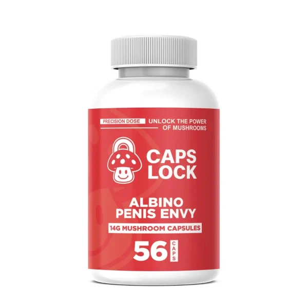 Albino Penis Envy Capsules 56 capsules 14g by Caps Lock