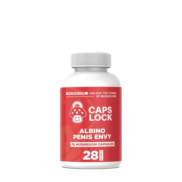 Caps Lock Albino Penis Envy 7g 28 Capsules