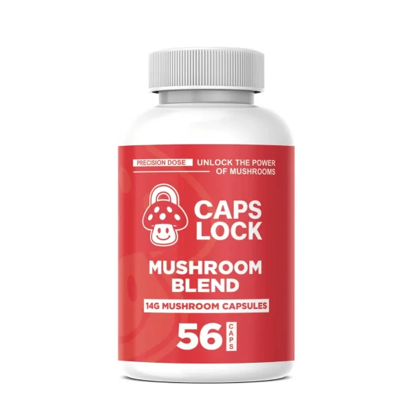 Caps Lock – Mushroom Blend 14g 56 Capsules