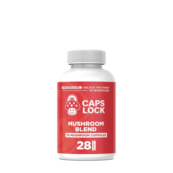 Caps Lock – Mushroom Blend 7g 28 Capsules
