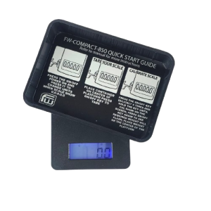 Compact digital pocket scale LCD showing 0.1g weight